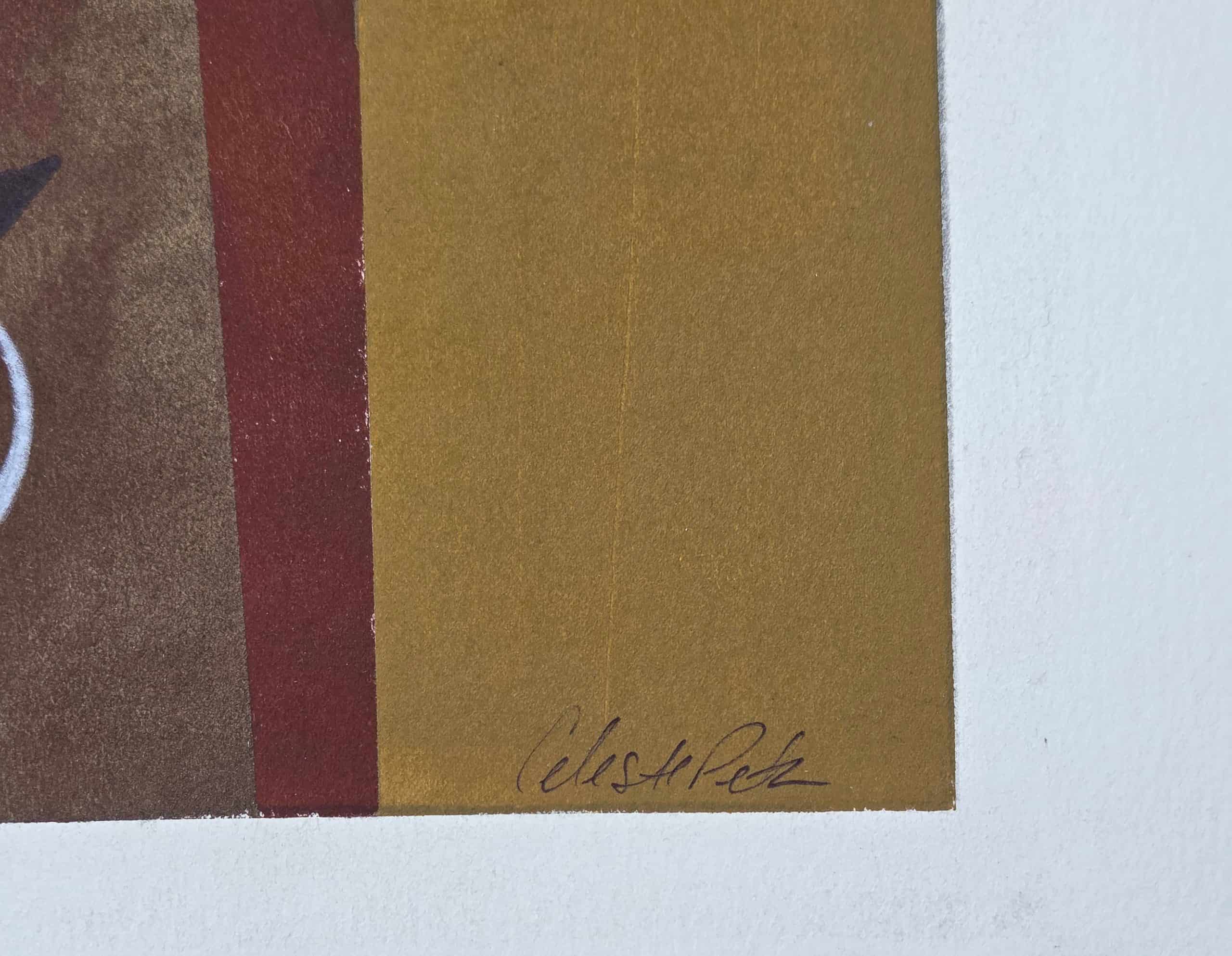 Original Celeste Peters Mixed Media – Martini - Image 3