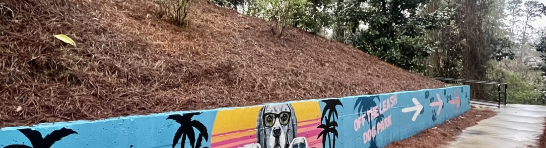 AMLI 3464 Dog Park Mural