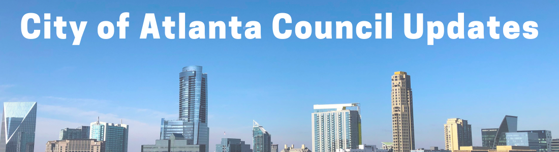 City of Atlanta Legislative Updates