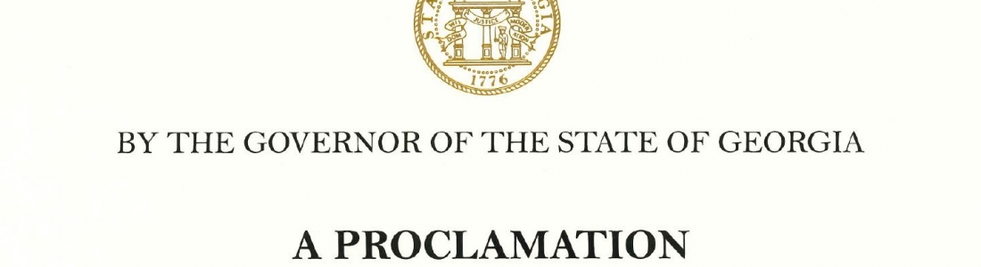 Georgia Governor’s Proclamation for Telework